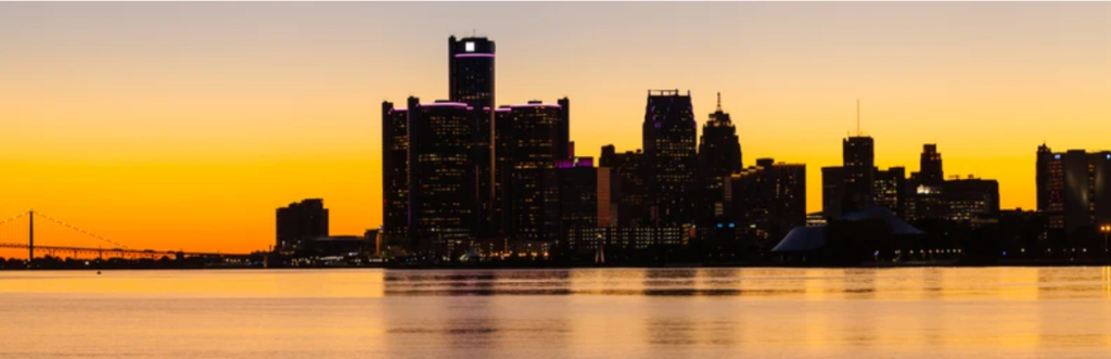 detroit skyline